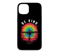 Custodia per iPhone 13 BE KIND LGBTQ Bandiera Gay Pride Mese Città LGBT Arcobaleno Lesbiche