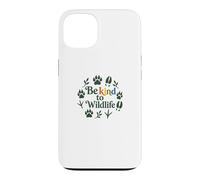 Custodia per iPhone 13 Be Kind To Wildlife Nature Animal Lover