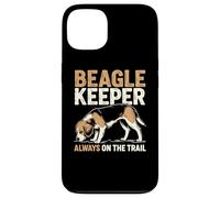 Custodia per iPhone 13 Beagle Keeper Always On The Trail - Amante dei cani