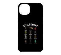 Custodia per iPhone 13 Beetle Expert - Grafico per insetti con cervo Ercole, scarabeo e