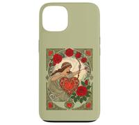 Custodia per iPhone 13 Bellezza e la ferita Vintage Art Nouveau Romance