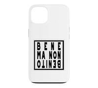 Custodia per iPhone 13 Bene ma non... Antifascista, Bella ciao, resistenza, Italia