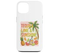 Custodia per iPhone 13 Bevanda estiva tropicale alla tequila lime e sole