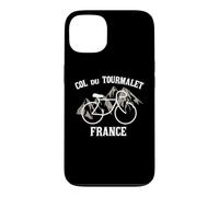 Custodia per iPhone 13 Biking Col du Tourmalet Francia grafica