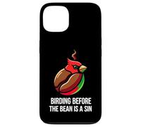 Custodia per iPhone 13 Bird Watching Humor Birding Before The Bean Is A Sin