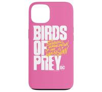Custodia per iPhone 13 Birds of Prey White and Yellow Logo