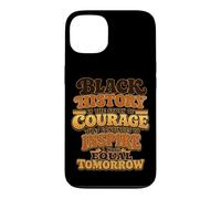Custodia per iPhone 13 Black History è la storia del coraggio Melanin Pride