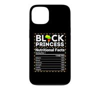 Custodia per iPhone 13 Black History Month Africa Princess Valori nutrizionali Ragazze