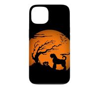 Custodia per iPhone 13 Black Russian Terrier Halloween Blackie BRT Chornyi Dog