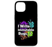 Custodia per iPhone 13 Blockchain Developer Funny I Write Immutable Bugs