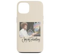 Custodia per iPhone 13 Bob Ross Joy of Painting