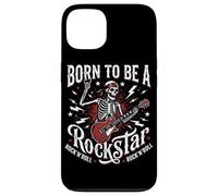 Custodia per iPhone 13 Born To Be A Rockstar Rock N Roll Rock Band Chitarrista Punk