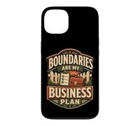 Custodia per iPhone 13 Boundaries Are My Business Plan Umorismo limiti