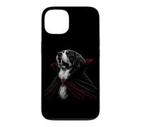 Custodia per iPhone 13 Bovaro del Bernese Amante Halloween Spettrale Gotico Vampiro