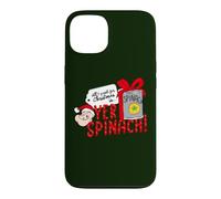 Custodia per iPhone 13 Braccio di Ferro Tutto quello che voglio per Natale sono i tuoi spinaci!