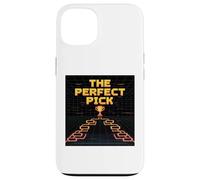 Custodia per iPhone 13 Bracket Buster Gioco Logica Retro Grid Strategia di vittoria