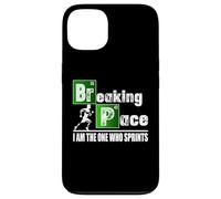 Custodia per iPhone 13 Breaking Space Running Funny Runner