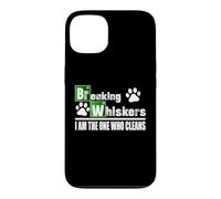 Custodia per iPhone 13 Breaking Whiskers Cat Sono io quello che pulisce
