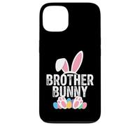 Custodia per iPhone 13 Brother Bunny Easter Matching Ragazzi Coniglio