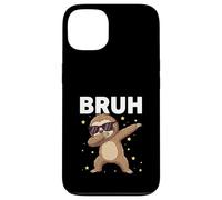 Custodia per iPhone 13 Bruh Dabbing Sloth Occhiali da sole divertenti bradipo dabbing carino bambini