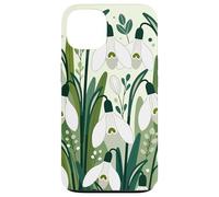 Custodia per iPhone 13 Bucaneve Inverno Pasqua Primavera Fiori