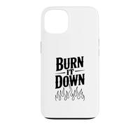 Custodia per iPhone 13 Burn It Down - Dichiarazione audace per ribelli e sognatori