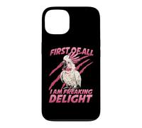 Custodia per iPhone 13 Cacatua esotico Cacatua Pappagallo Porta uccelli Cacatua