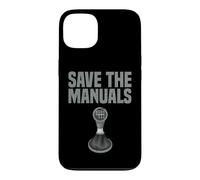 Custodia per iPhone 13 Cambio manuale Cambio Divertente Salvare I Manuali