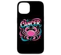 Custodia per iPhone 13 Cancro Segno zodiacale Granchio Rosa Astrologia Vibes
