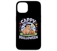 Custodia per iPhone 13 Cappy Halloween Funny Cute Capybara Wizard Halloween