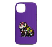 Custodia per iPhone 13 Capybara Mexican Sugar Skull Calavera Viva Mexico Party