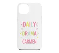 Custodia per iPhone 13 CARMEN Personalized Name Funny Cute Custom CARMEN Name