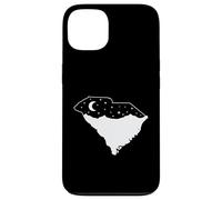 Custodia per iPhone 13 Carolina del sud, mappa, con, orizzonte,