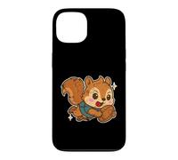 Custodia per iPhone 13 Cartone animato di tuffo scoiattolo