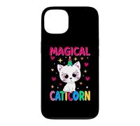 Custodia per iPhone 13 Cat and Unicorn Caticorn Magical Funny Kitten Cats Lovers