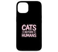 Custodia per iPhone 13 Cats Before Humans