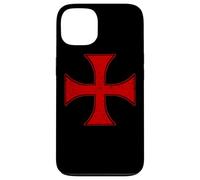 Custodia per iPhone 13 CAVALIERI TEMPLARI CROCE PATTEE CRUSADER ORDINE DELLA CROCE ROSSA