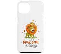 Custodia per iPhone 13 Celebrazione della corona del Re Leone Roar-Some