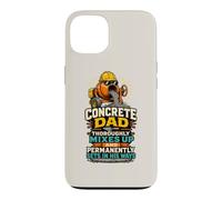Custodia per iPhone 13 Cement Mason Concrete Dad Humor