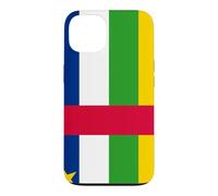 Custodia per iPhone 13 Central African Republic Flag Colors Central Africans