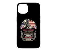 Custodia per iPhone 13 Che cos'è un veterano che è Honor Veterans Day Patriotic US