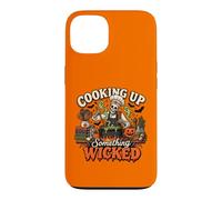 Custodia per iPhone 13 Chef Cook Halloween Cucinare qualcosa di malvagio ristorante