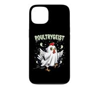 Custodia per iPhone 13 Chicken Ghost Poultrygeist Halloween Costume Farmer