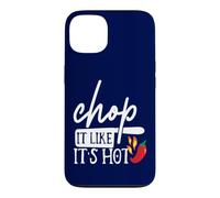Custodia per iPhone 13 Chop It Like Its Hot Pepper - Divertente costume da chef