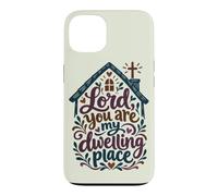 Custodia per iPhone 13 Christian Faith Signore Tu sei la mia dimora