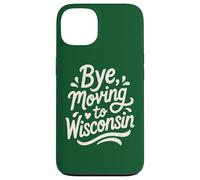 Custodia per iPhone 13 Ciao, trasferirsi in Wisconsin