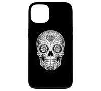 Custodia per iPhone 13 Cinco de mayo giorno dei morti cranio occhi rosa