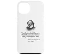 Custodia per iPhone 13 Citazione di Shakespeare - L'amore non sembra con gli occhi
