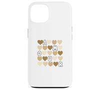 Custodia per iPhone 13 Colore marrone chiaro Sell Out The Love Tan Graphic