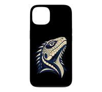 Custodia per iPhone 13 Colorful Bearded Dragon Face Reptile Animal Lover